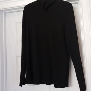 Chico's Basic Black Sweater Sz 3